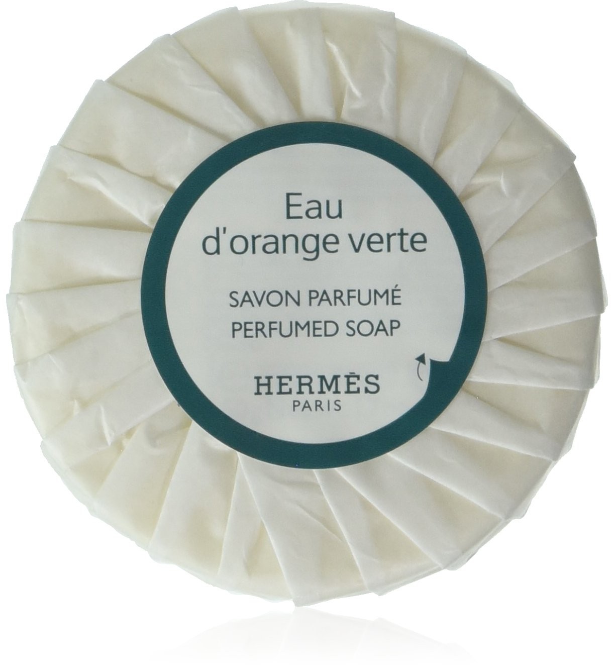 Hermes Eau d’Orange Verte Pleated Soap Set of 6 50g
