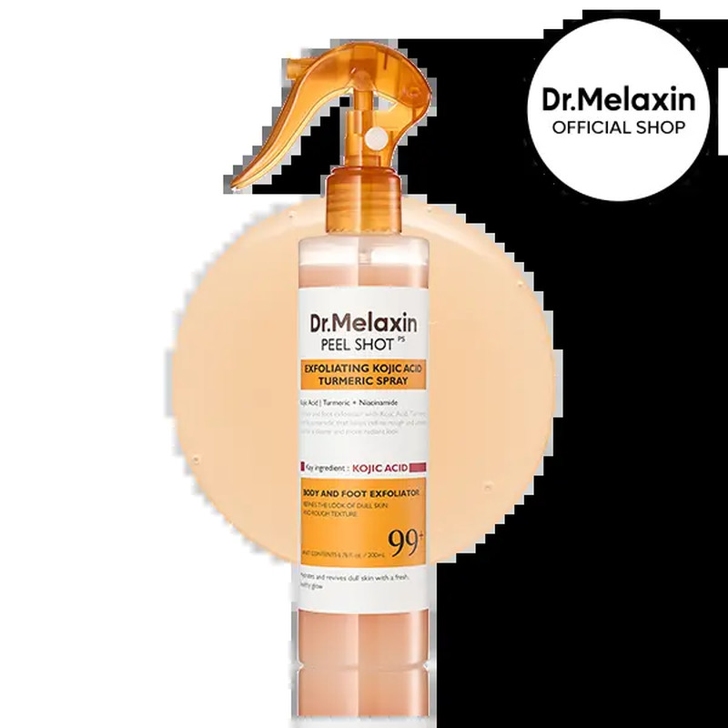 [Dr.Melaxin Official] Peel Shot Keratin Care Kojic Acid Turmeric Spray 200Ml Por