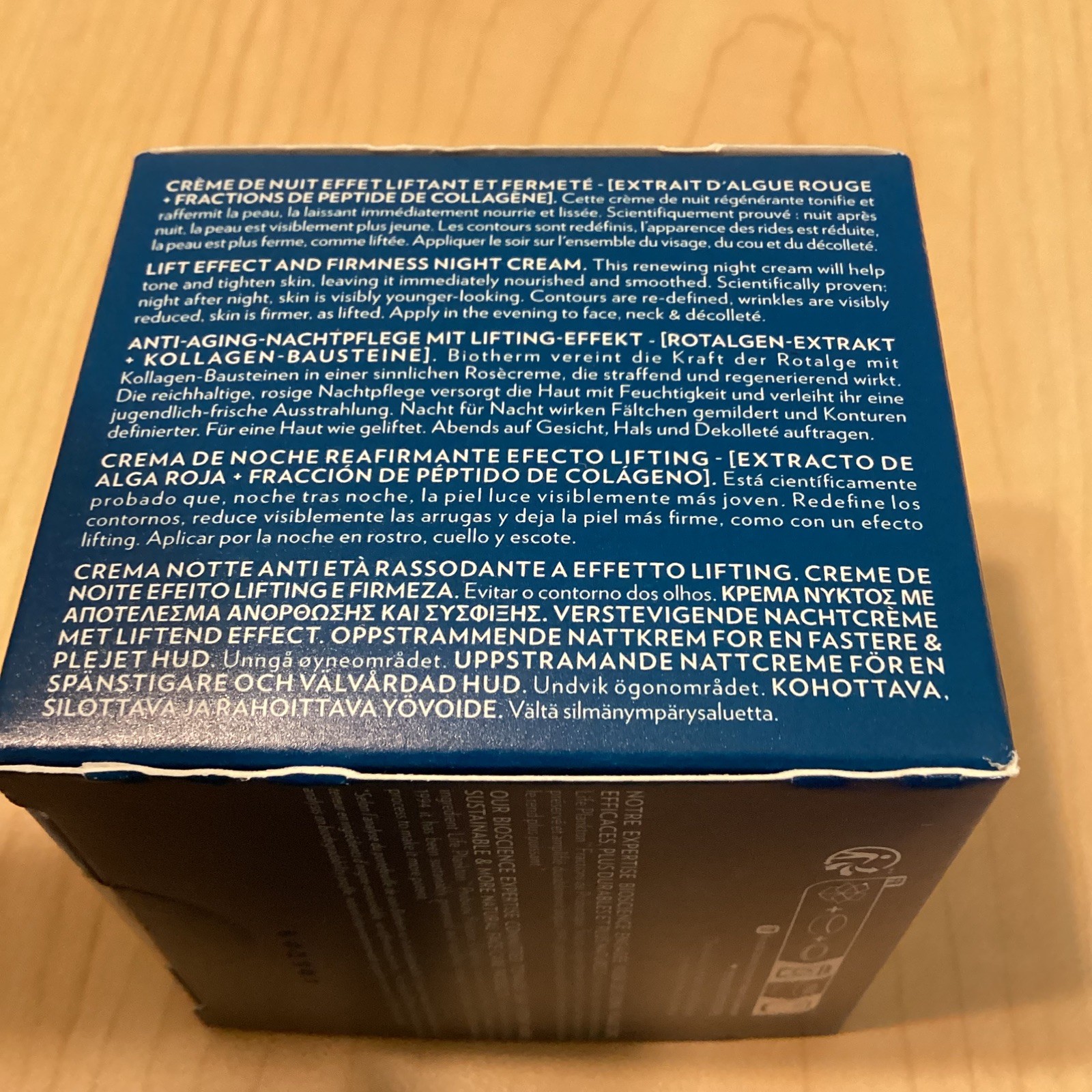 Biotherm Blue Therapy Uplift Anti Aging Night Cream Firming Lifting 50ml NEW