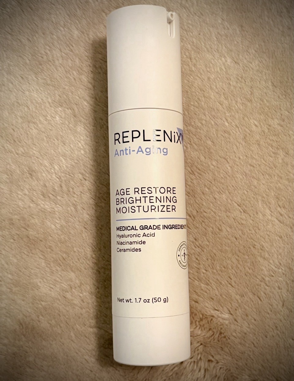 Replenix Age Restore Brightening Moisturizer 1.7 oz Anti-Aging Face Cream New