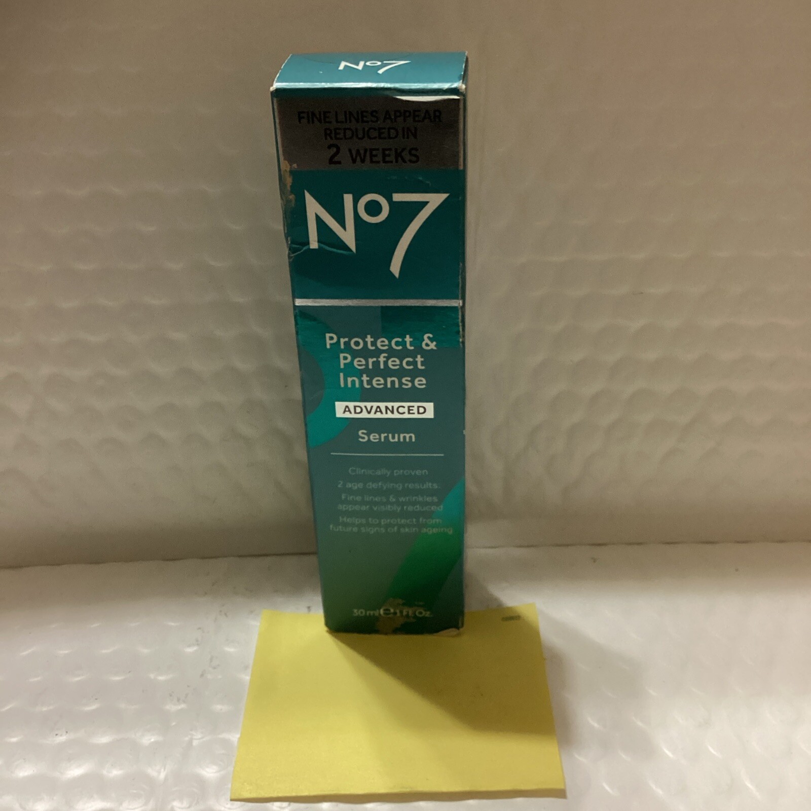 No7 Protect & Perfect Intense Advanced Serum 1oz Damage Box