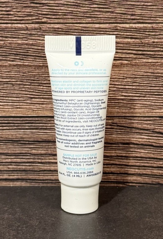 NEOCUTIS NEO FIRM Neck & Décolleté Tightening Cream .14oz Bundle Of 5