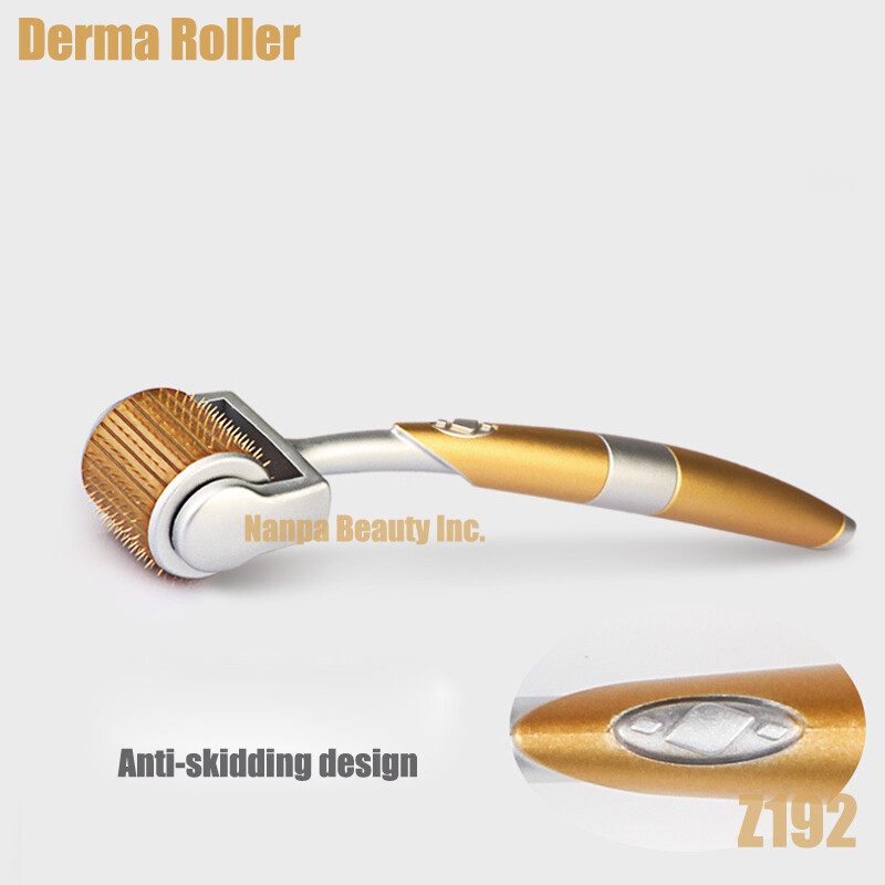 192 pins 0.25-2.5mm Titanium Derma Roller For Face Body Anti Acne Scars Wrinkle