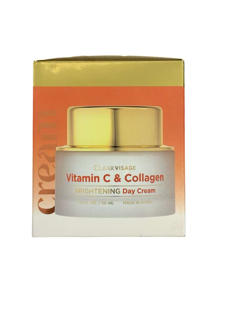NEW Clear Visage Vitamin C & Collagen Day Cream ~ Brightening for Luminous Skin