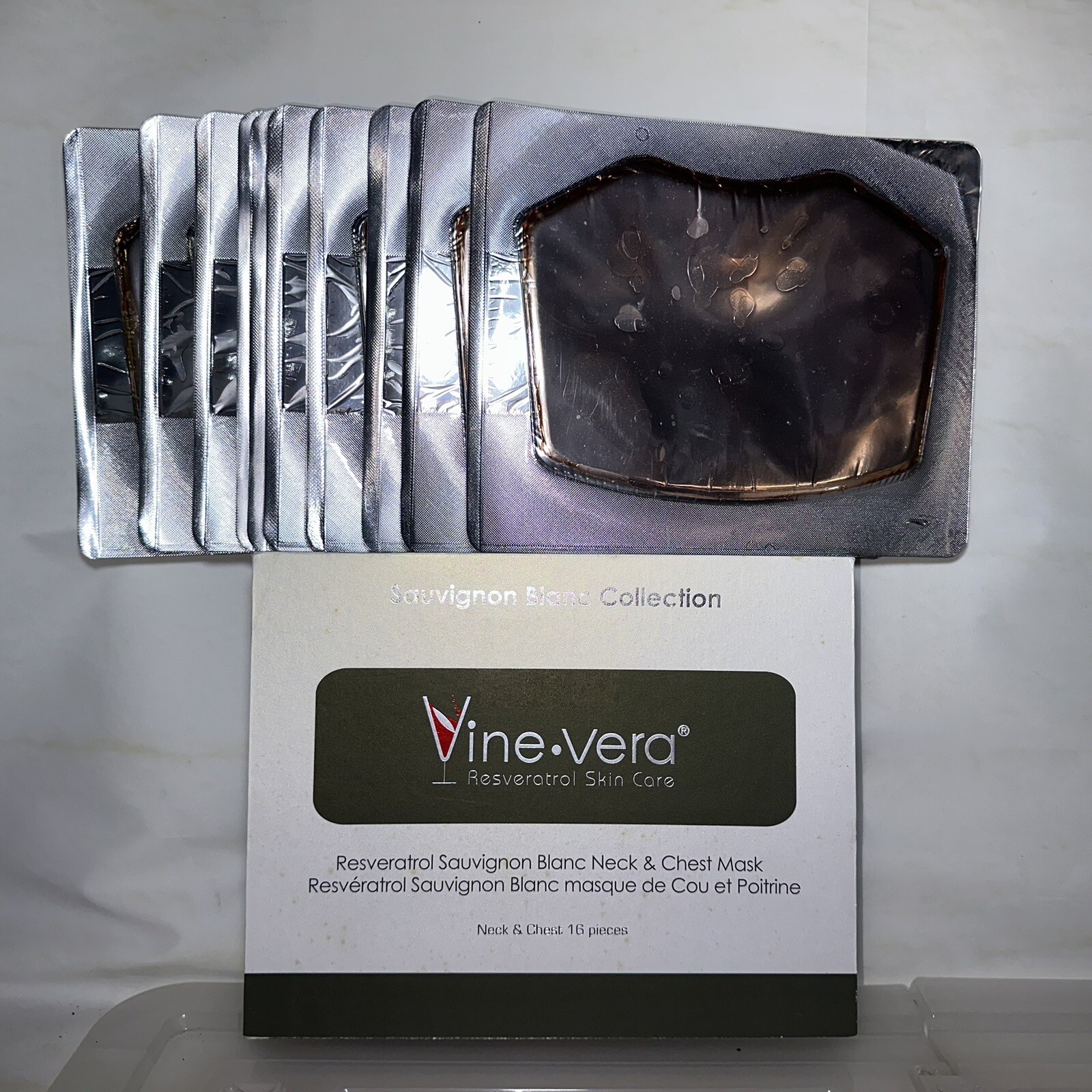 Vine Vera Resveratrol Sauvignon Blanc Neck & Chest Mask #32779