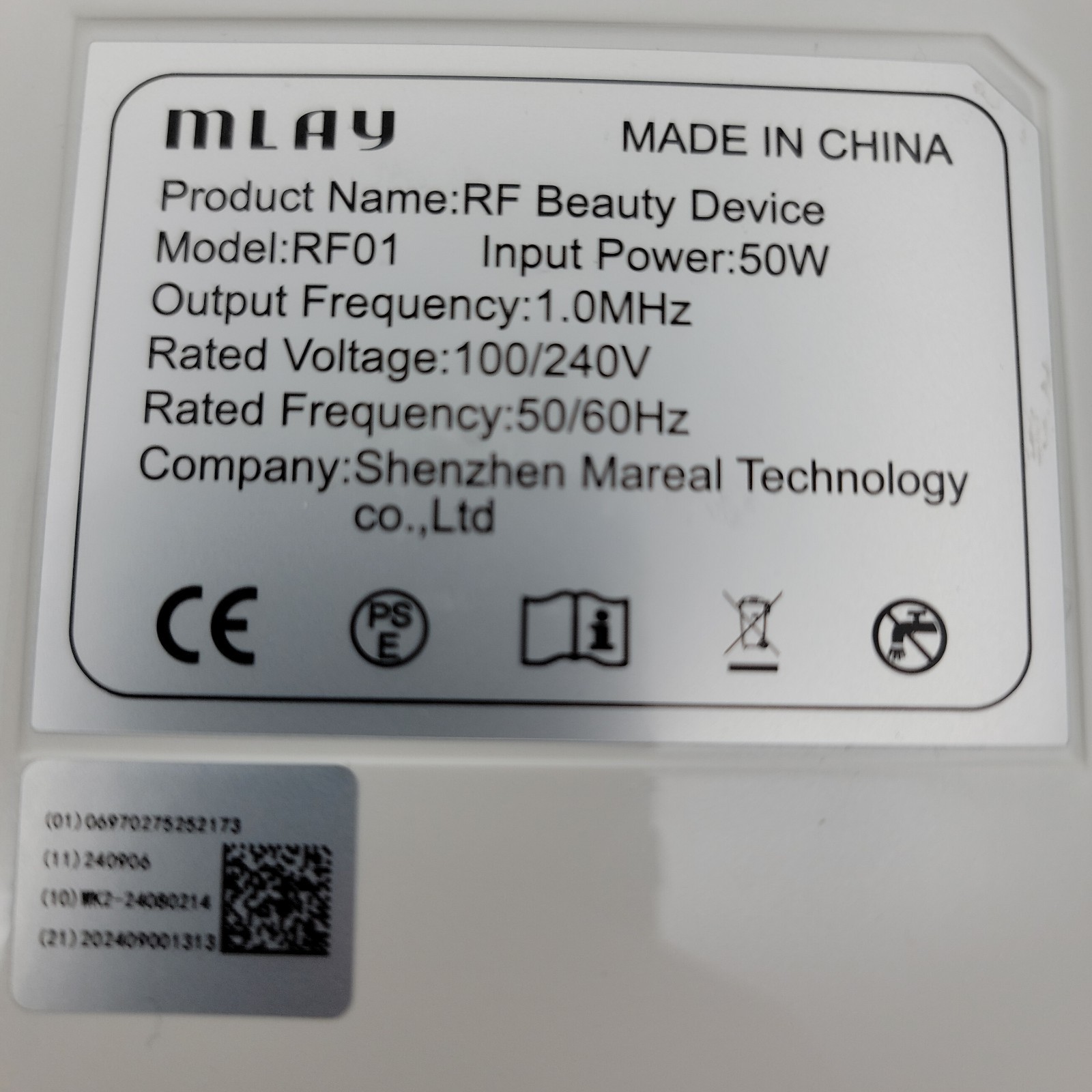 MLAY Professional RF Anti-Aging Treatment Cellulite & Body Countouring Device