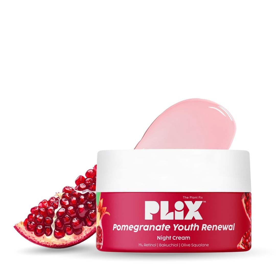 PLIX Pomegranate Night Cream 50g Nourishing Overnight Skin Care Formula