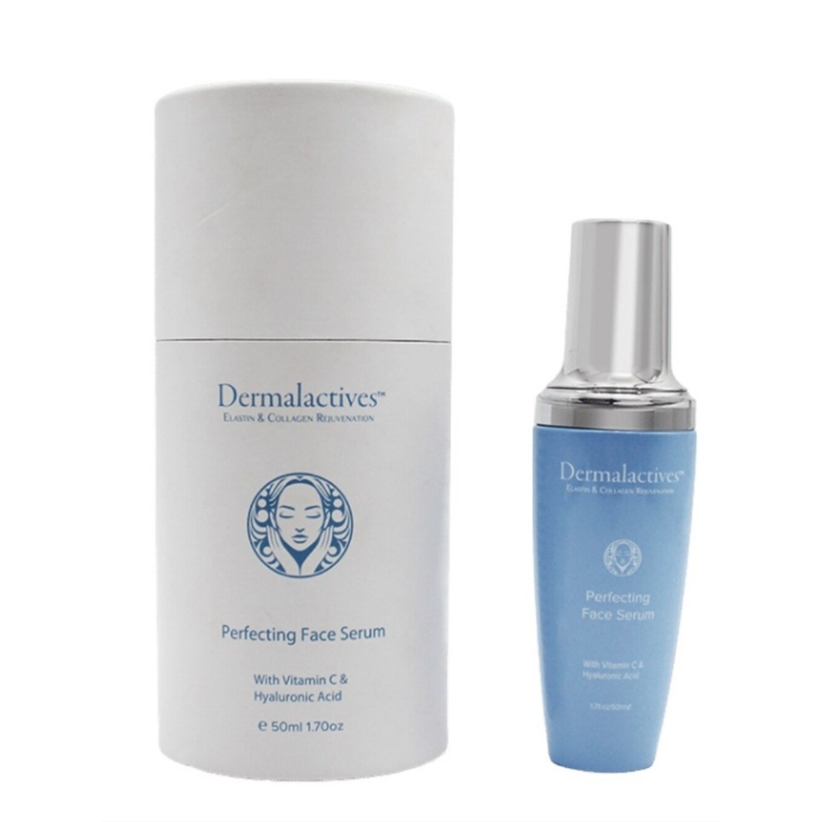 Dermalactives Perfecting Face Serum with Vitamin C & Hyaluronic Acid – NIP