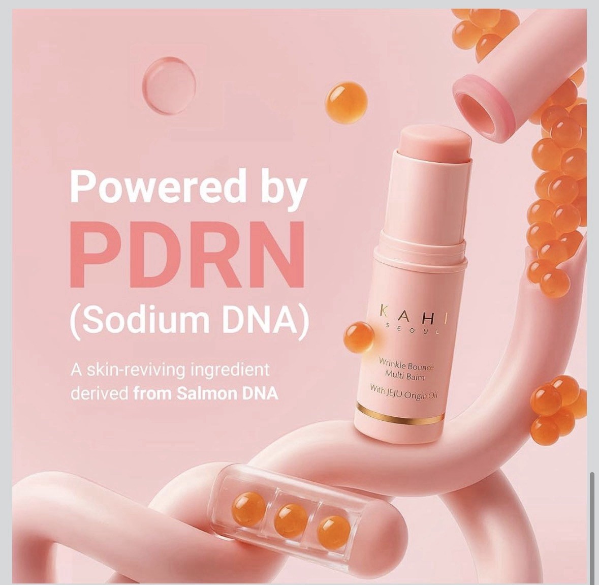 KAHI Wrinkle Bounce Multi Balm Stick | PDRN Collagen Wrinkle Stick | Korean Skin