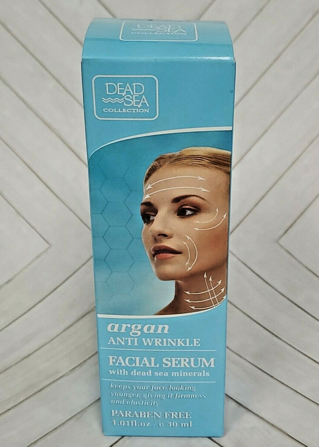 Dead Sea Collection Argan Anti-wrinkle Facial Serum w/ Minerals 1oz | 30 mL NEW