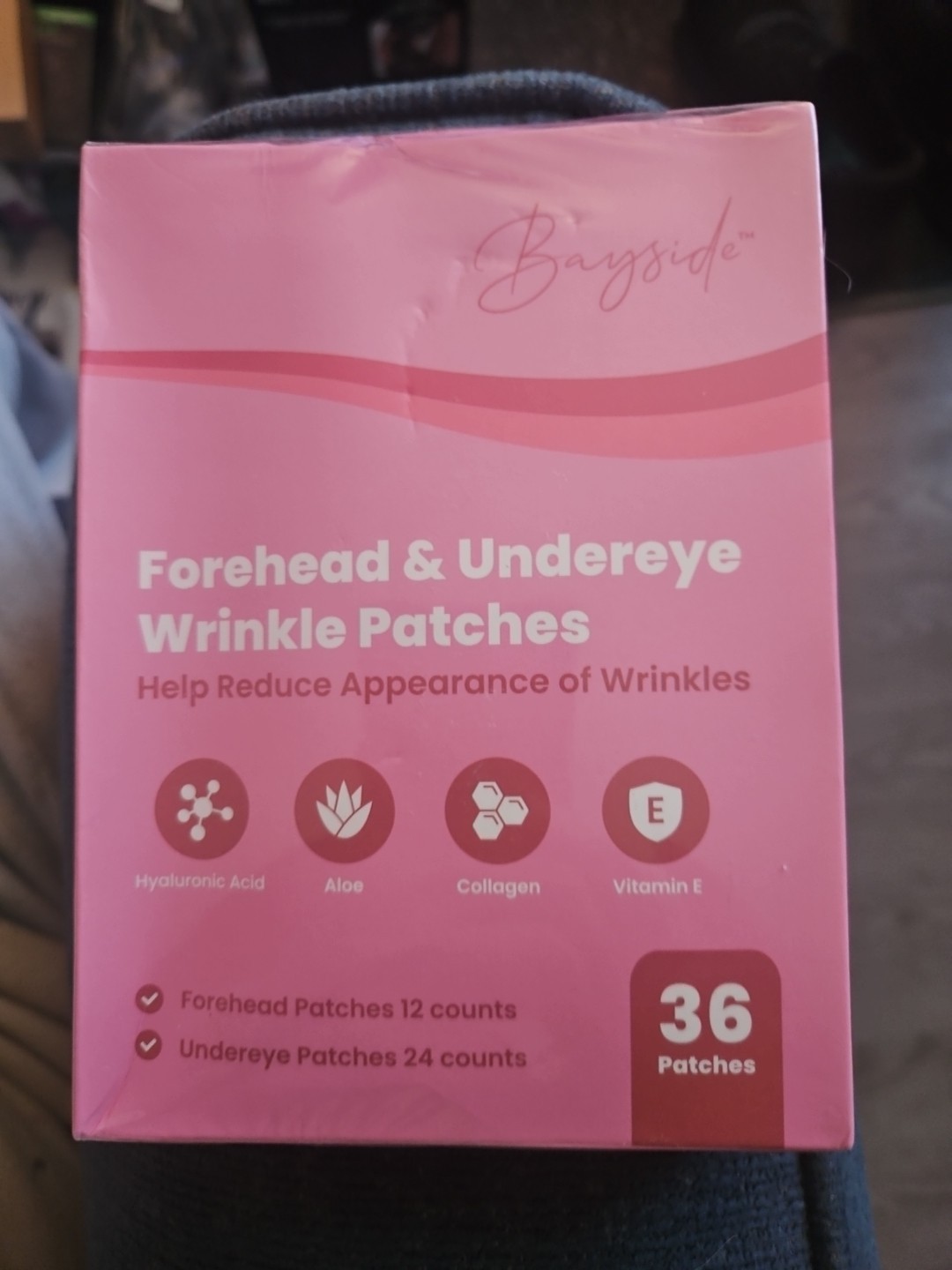 Forehead Wrinkle Smile Line Patches Bayside Hyaluronic Acid Collagen Vitamin E