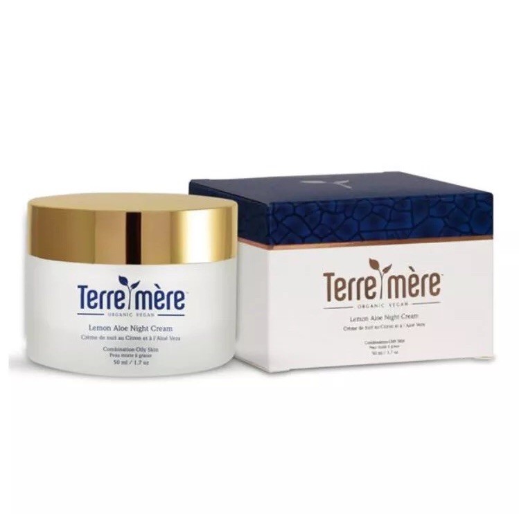 Terre Mere Lemon Aloe Night Cream 1.7 oz 50ml Full Size! ~ NIB! $112 Value! 💜