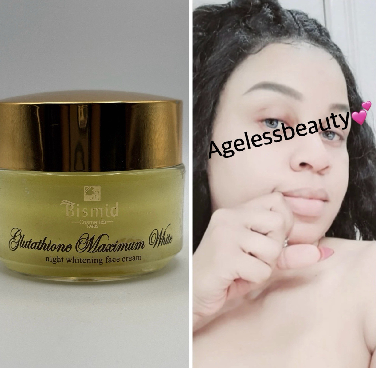 Bismid Glutathion Maximum White Night Face Cream For 💯 Perfect Result 50g