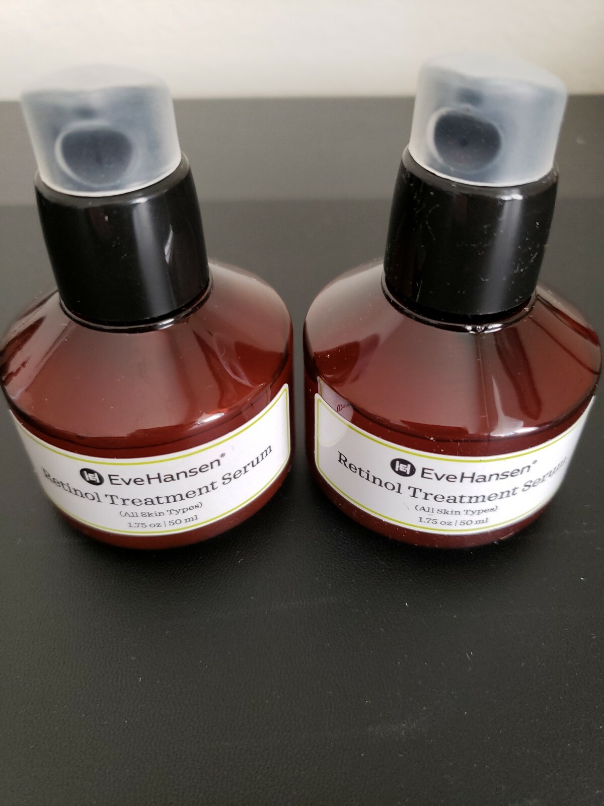Eve Hansen Retinol Treatment Serum 2 Bottles 1.75 oz 50 ml Each New Sealed