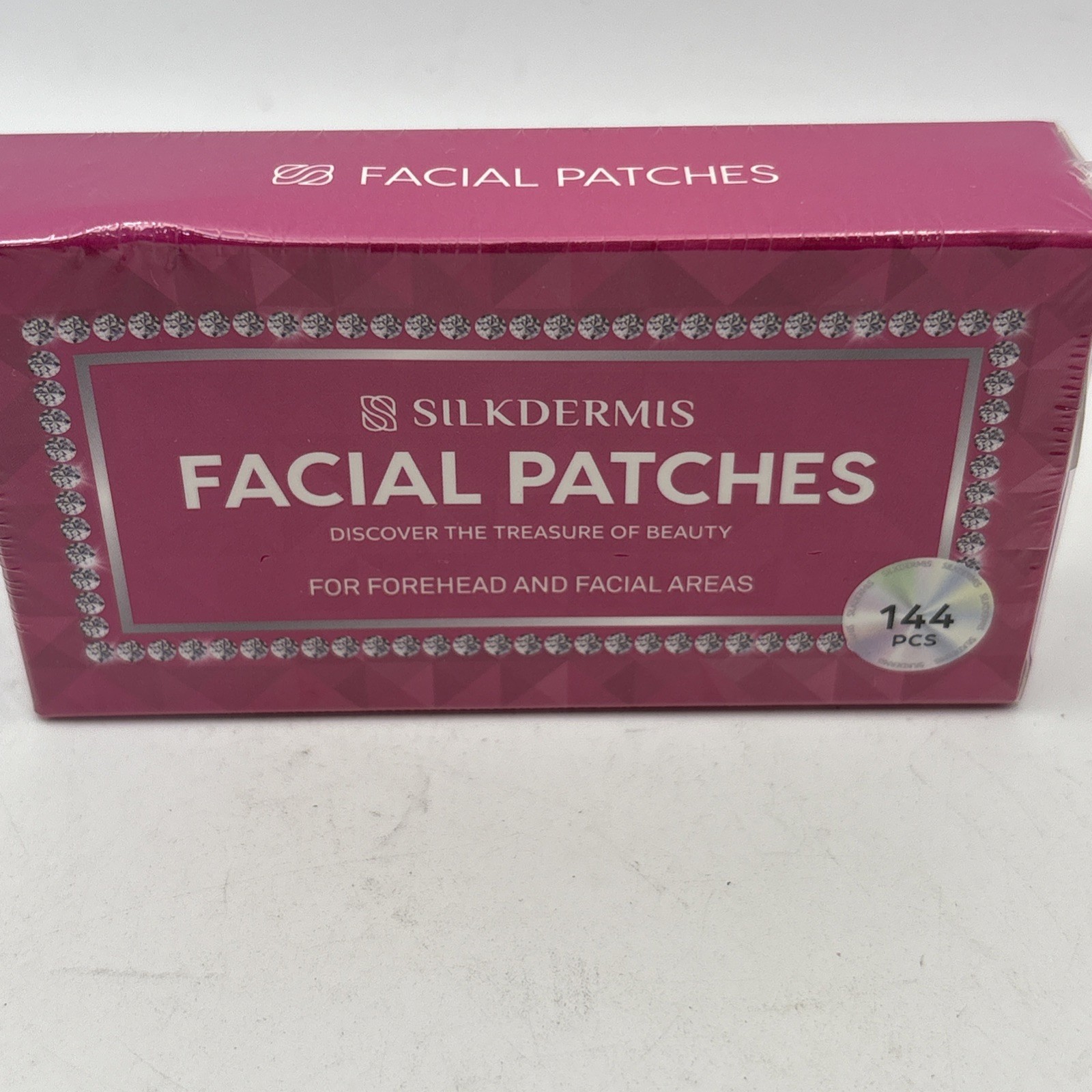 SILKDERMIS Facial Forehead Area Wrinkle Patches 144 Pieces PCs 07/25/2027