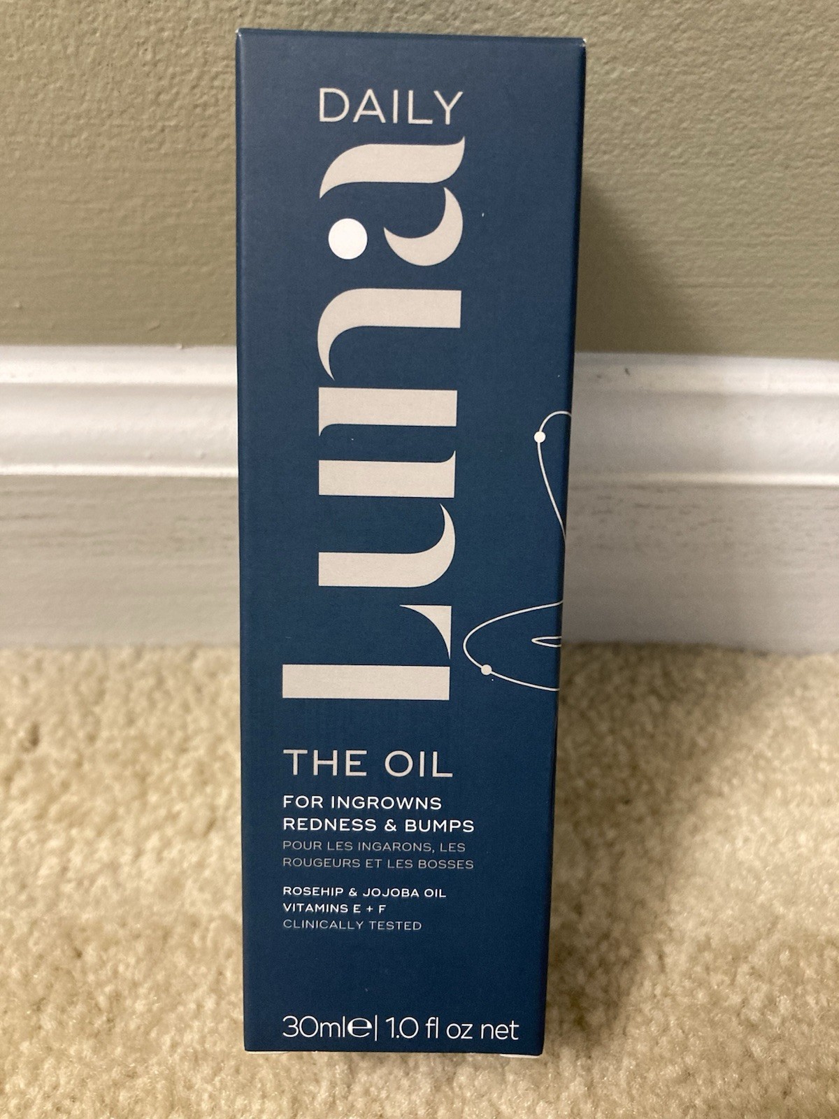 Luna Daily The Everything Oil Ingrown Hair Redness Bump Care – 30ml New in Box