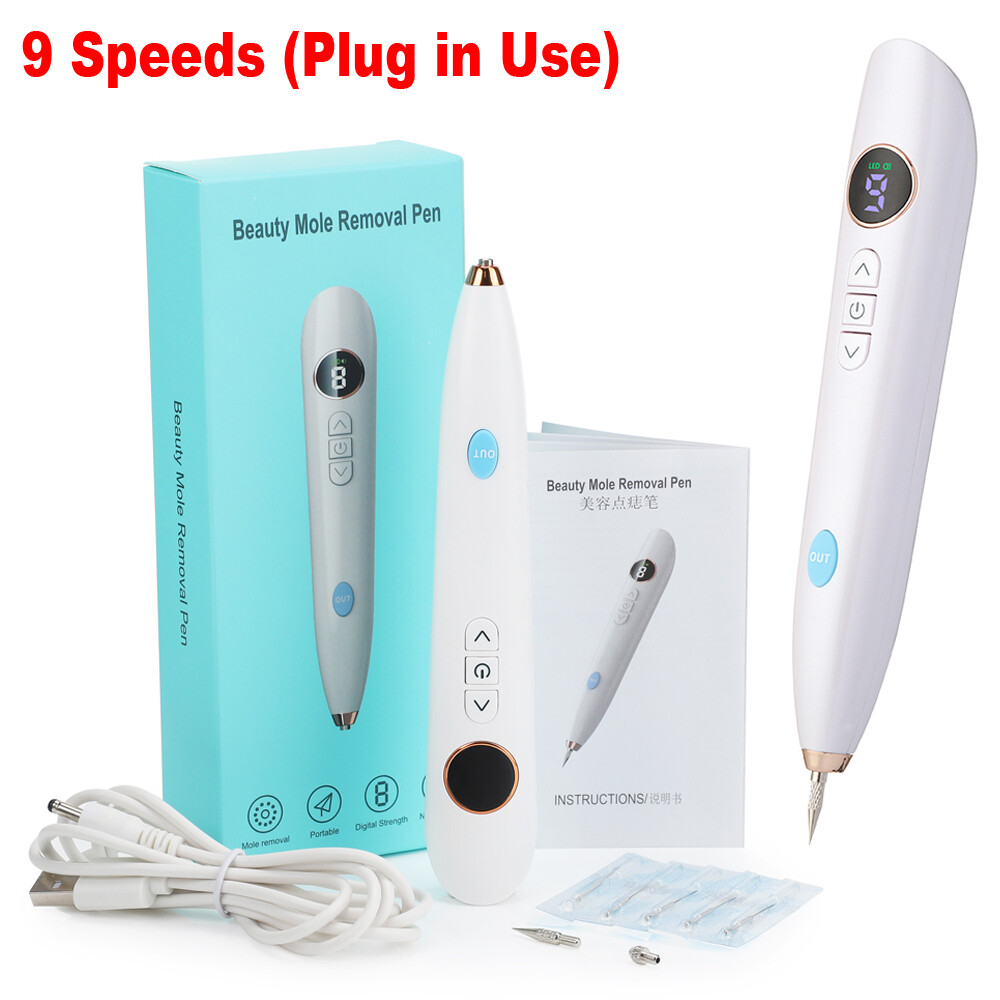 Professional Anti-Aging Plasma Pen Painless Skin Tag Mole Wart Dark Spot Remover