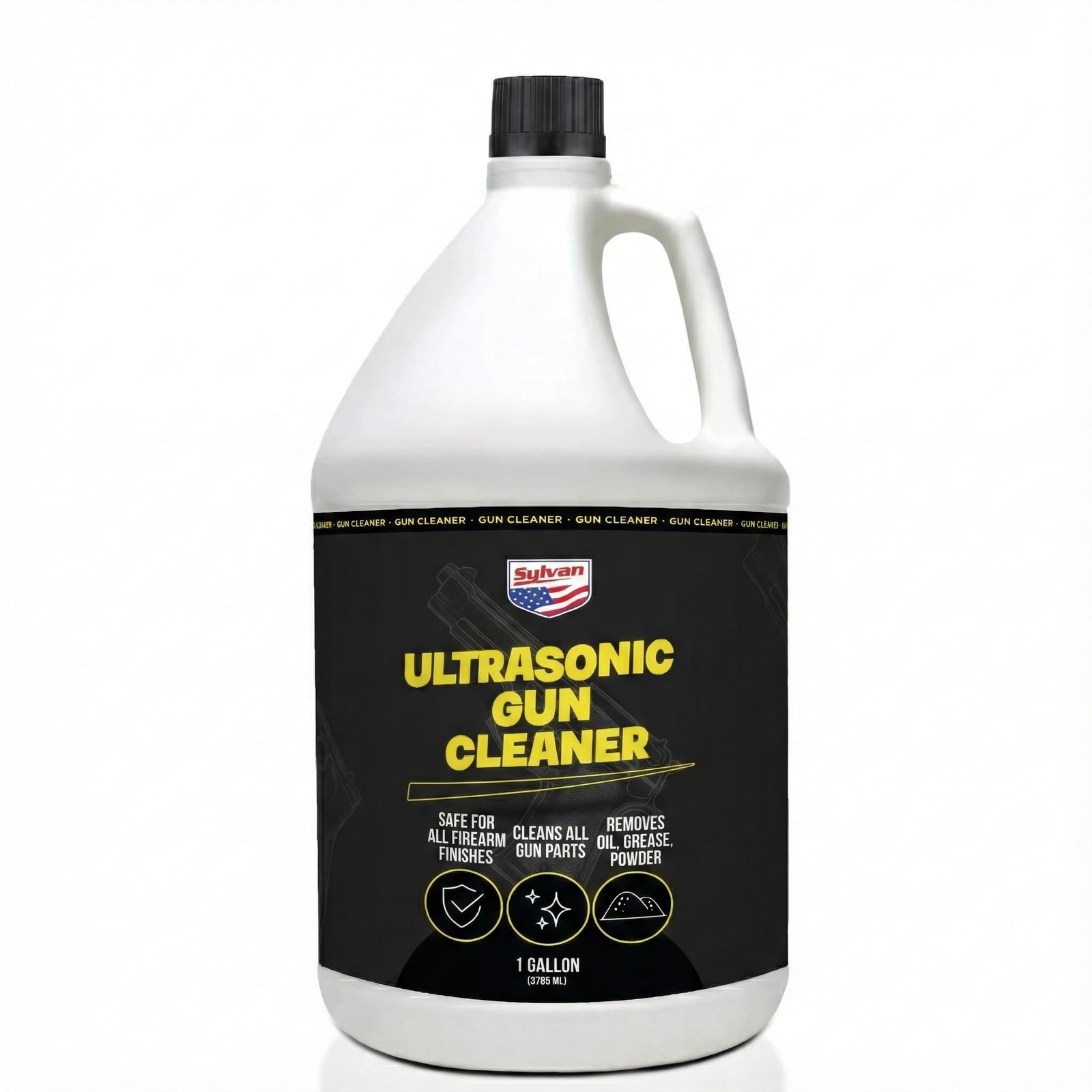 Ultrasonic Gun Cleaner Solution Concentrate + Free Cleaning Cloth | 1 Gallon