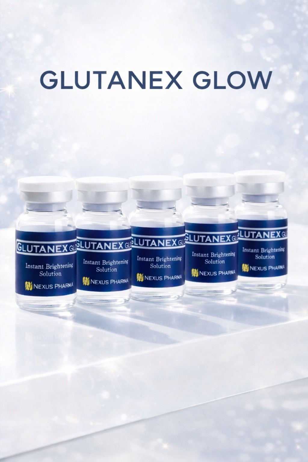 Glutanex Glow Glutathione + PDRN Serum – Box of 5