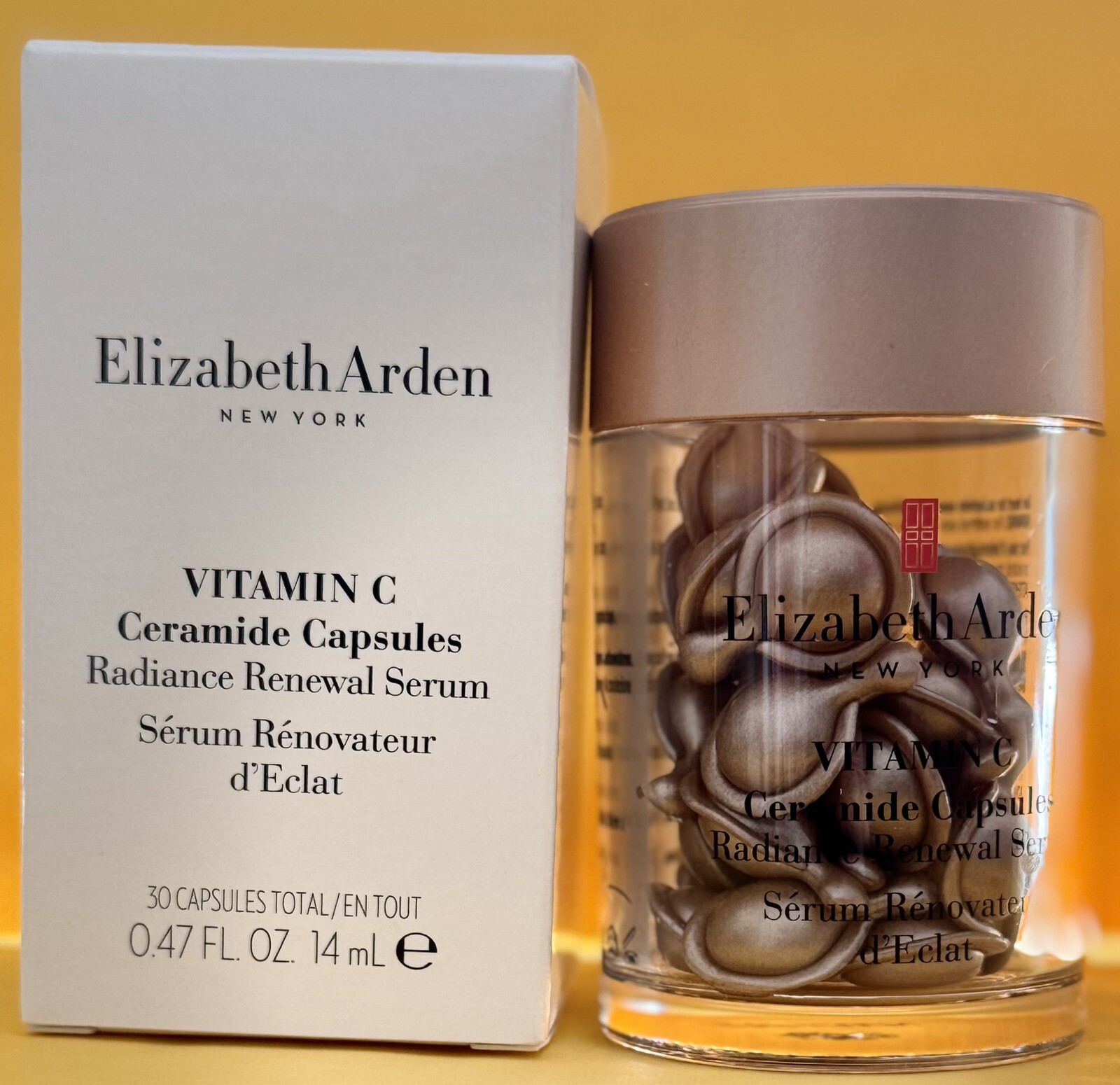 Elizabeth Arden Vitamin C Ceramide 30 Capsules Radiance Renewal Serum NIB