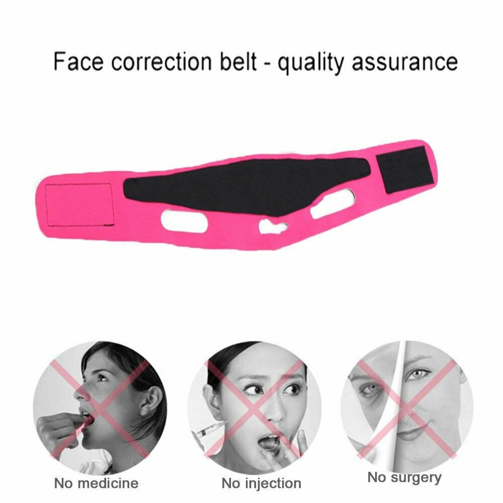 Face Slimmer Anti-aging Facial Slimming Strap Double Chin Firming Lifting Mask H