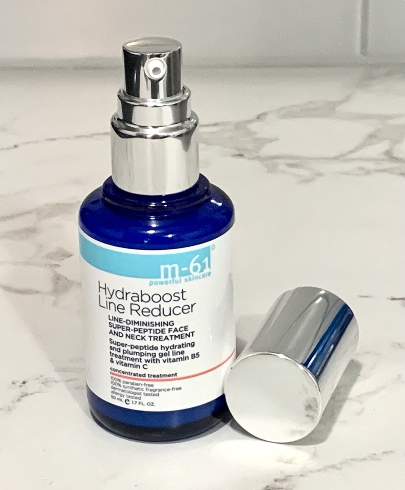 M-61 Hydraboost Line Reducer 1.7 oz, 50 ml Super-peptide face and neck NWOB