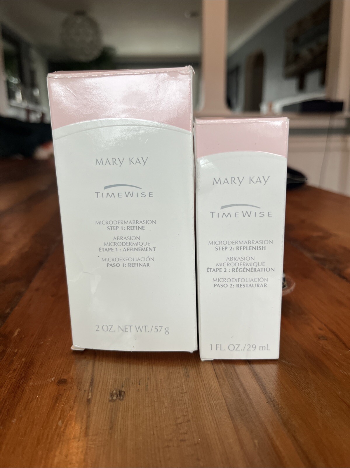 Mary Kay Timewise Microdermabrasion Set STEP 1 REFINE & STEP 2 REPLENISH *NEW*