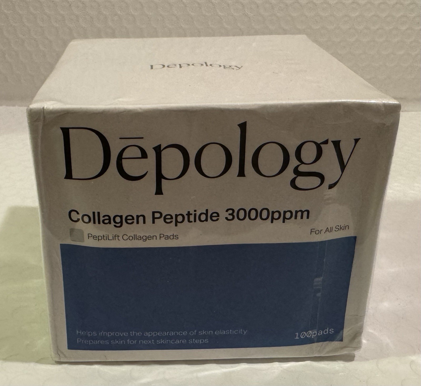 Depology Collagen Peptide 3000 PPM 100 PeptiLift Collagen Pads