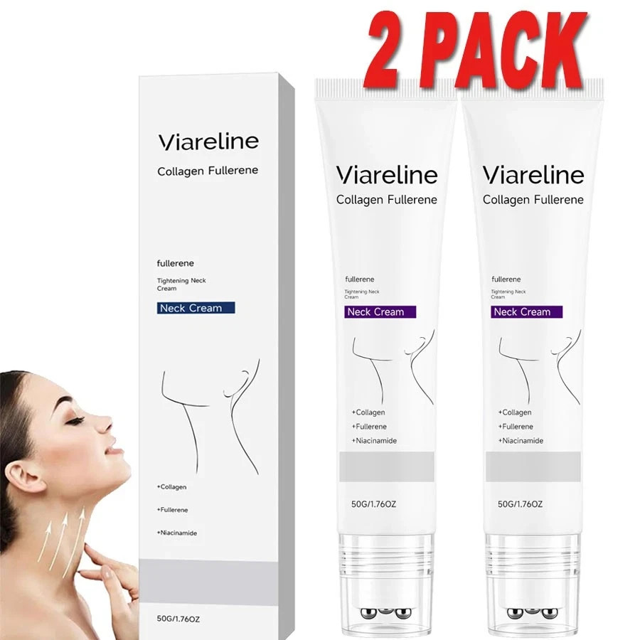 2PACK Magic Collagen Fullerene Neck Cream – Anti-Aging Wrinkle Tightening