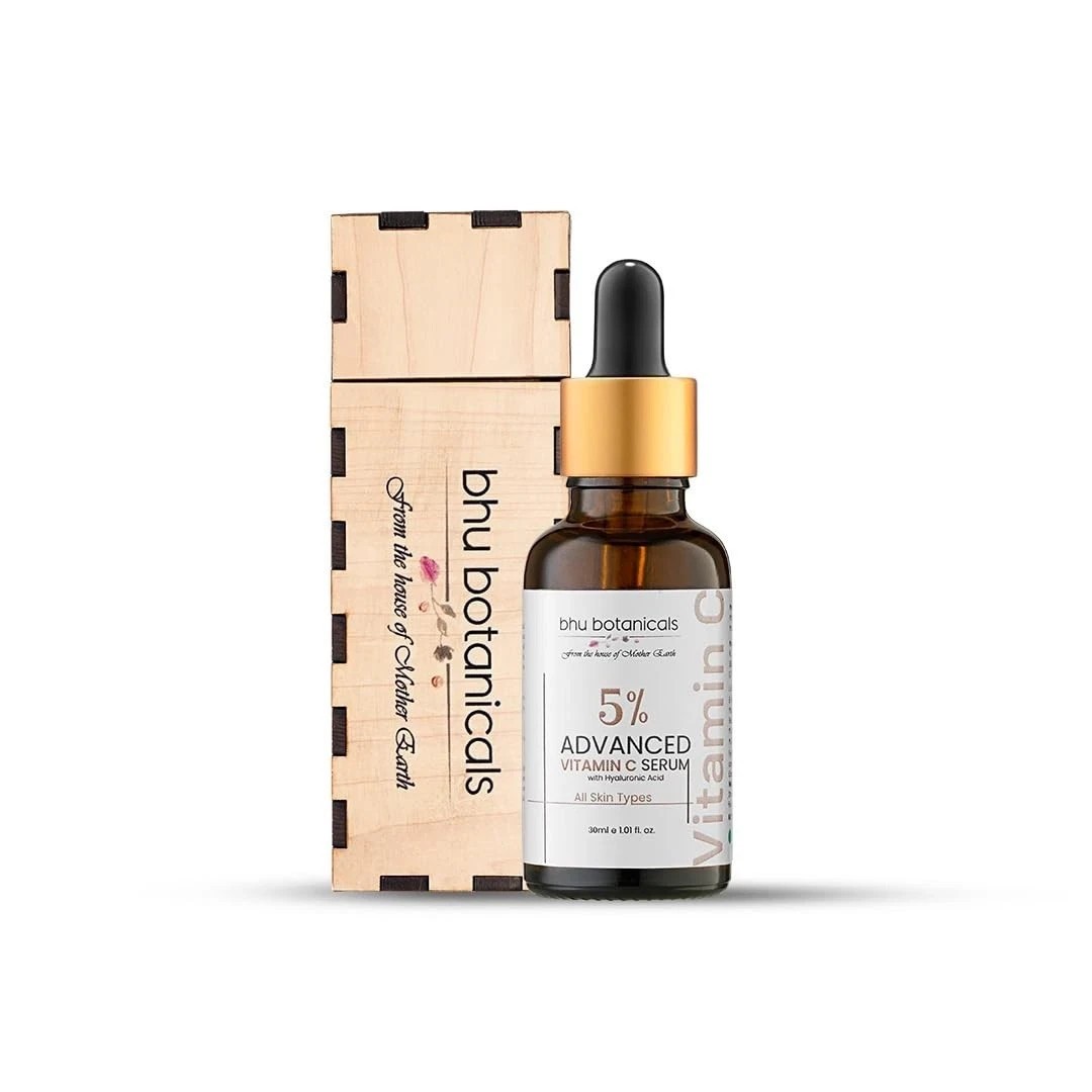 Bhu Botanicals Advanced Vitamin C Face Serum For All Skin Types 30ml