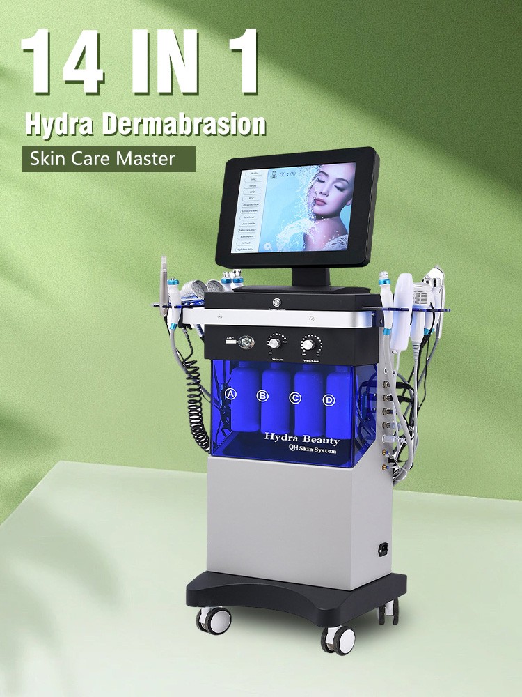 14in1 Hydra Spa Facial Beauty Machine Hydro Dermabrasion Skin Cleaning Face LiUH