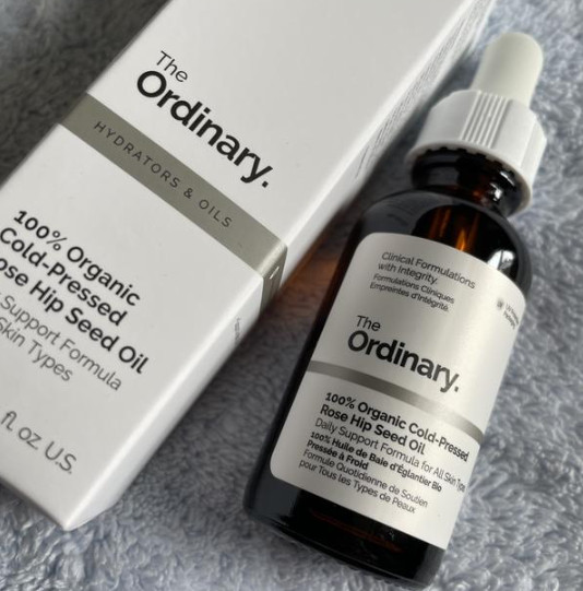NIB 100% Authentic The Ordinary 100% Organic Cold-Pressed Rose Hip Seed Oil,1 oz