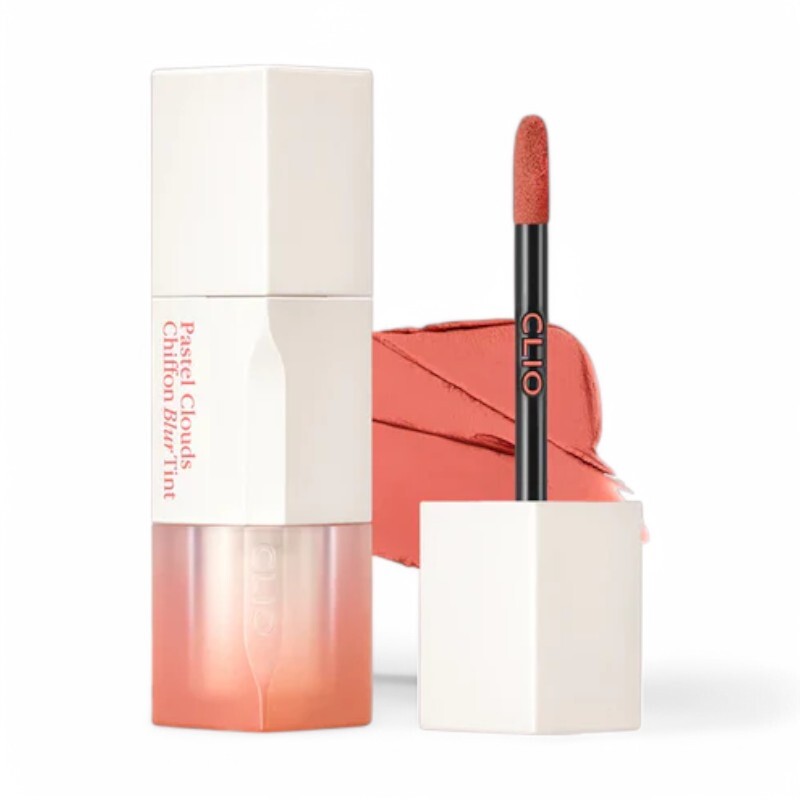 CLIO Chiffon Blur Tint Pastel Cloud Edition 4 Colors #10 Dawn Clouds Coral #dau