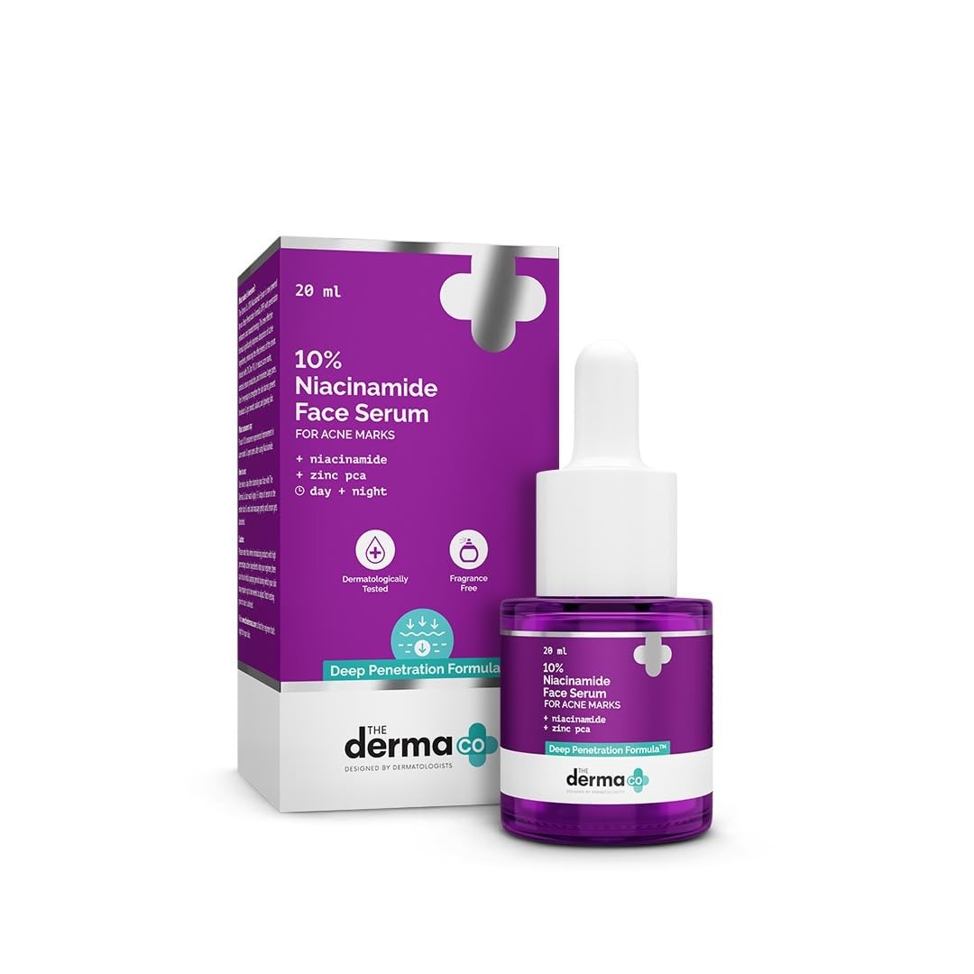 The Derma Co 10% Niacinamide Serum – 20 ml | With 2% Zinc