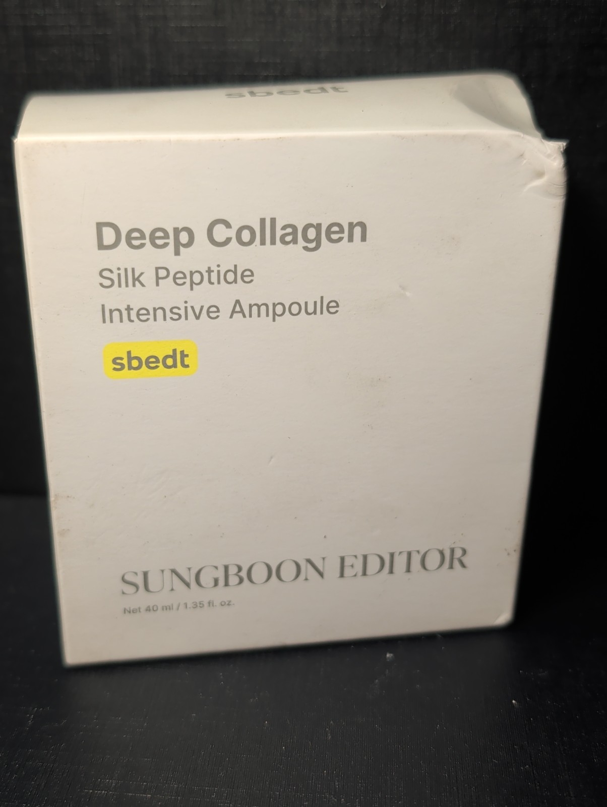 SBEDT DEEP COLLAGEN SILK PEPTIDE INTENSIVE AMPOULE 40ml / 1.35 fl oz