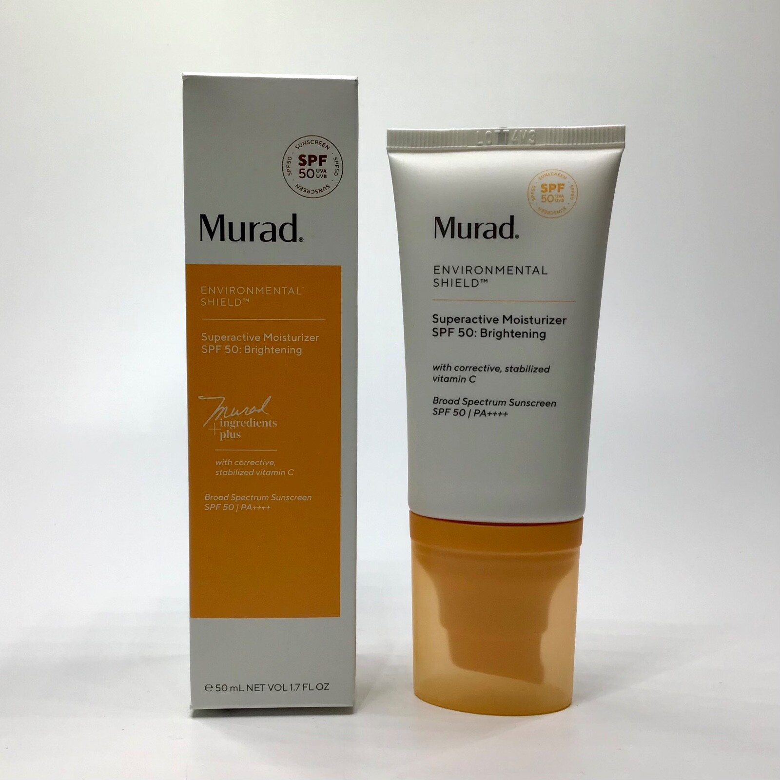 Murad ENVIRONMENTAL SHIELD Superactive Moisturizer SPF 50 – 1.7 oz – NIB – 12/26
