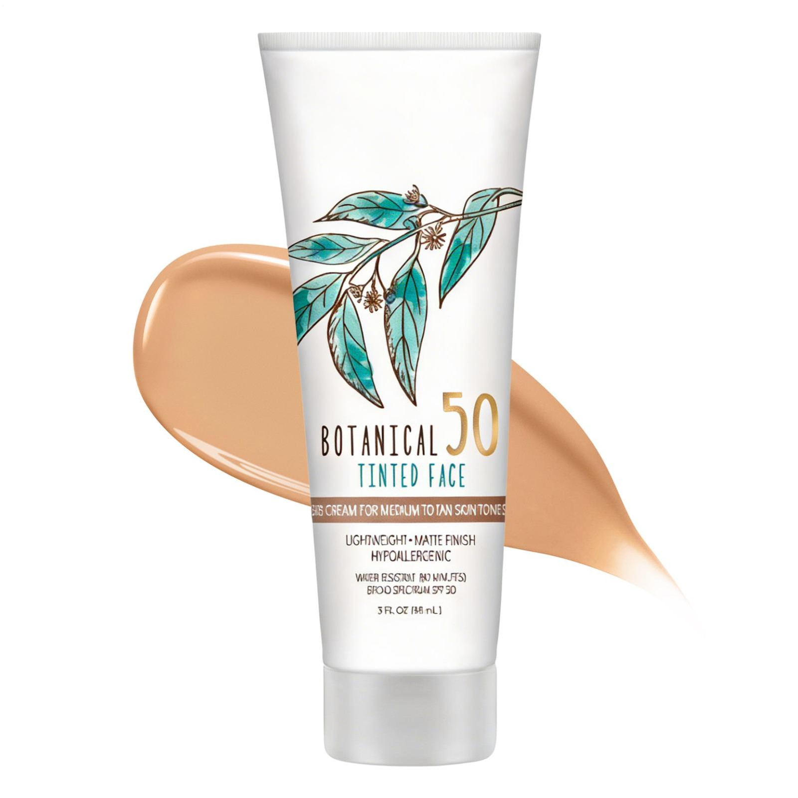Botanical Tinted Face Sunscreen Lotion SPF 50 – 85ml