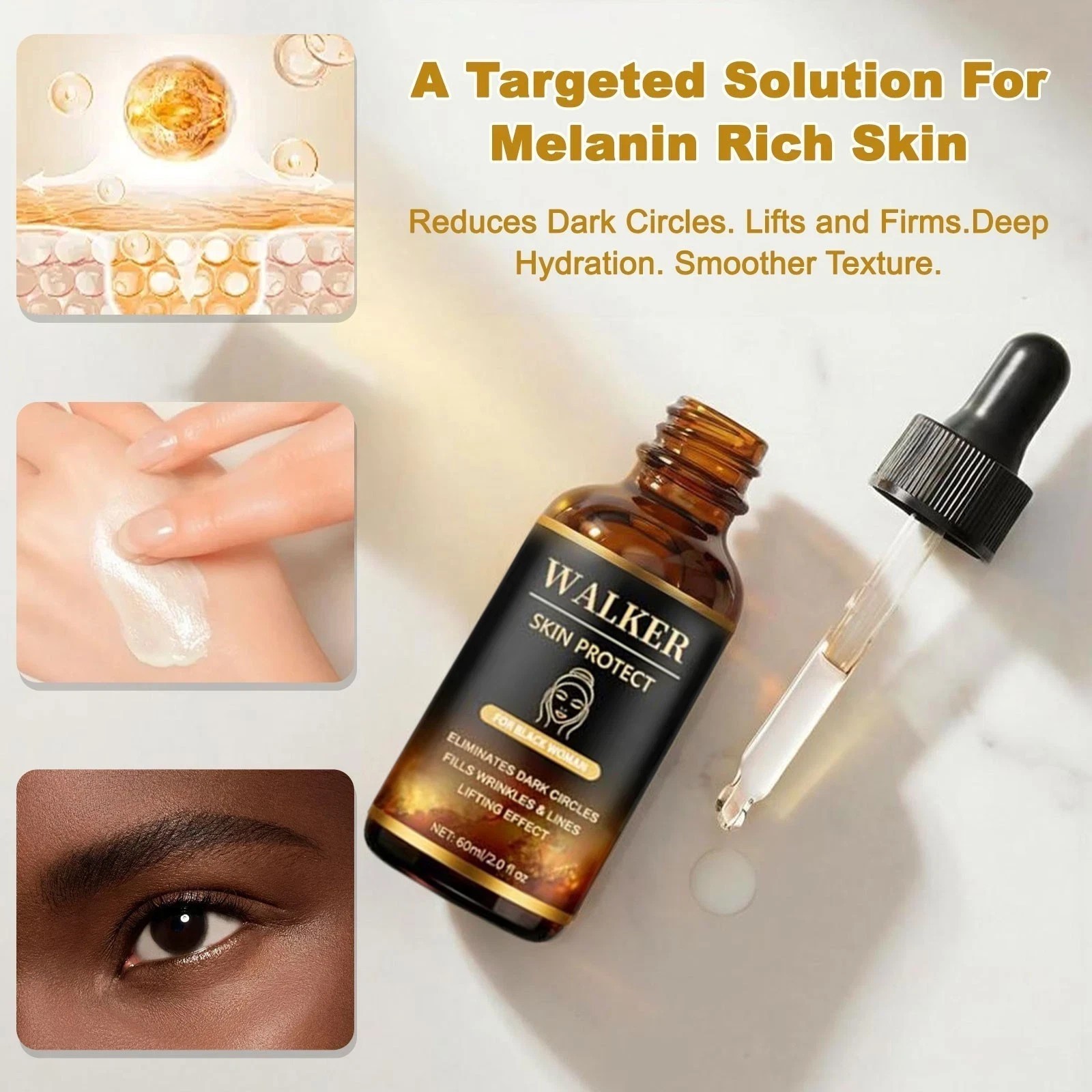 1-3x Walker Skin Protect Serum for Women Gentle Facial Skin Care Moisturizing-US