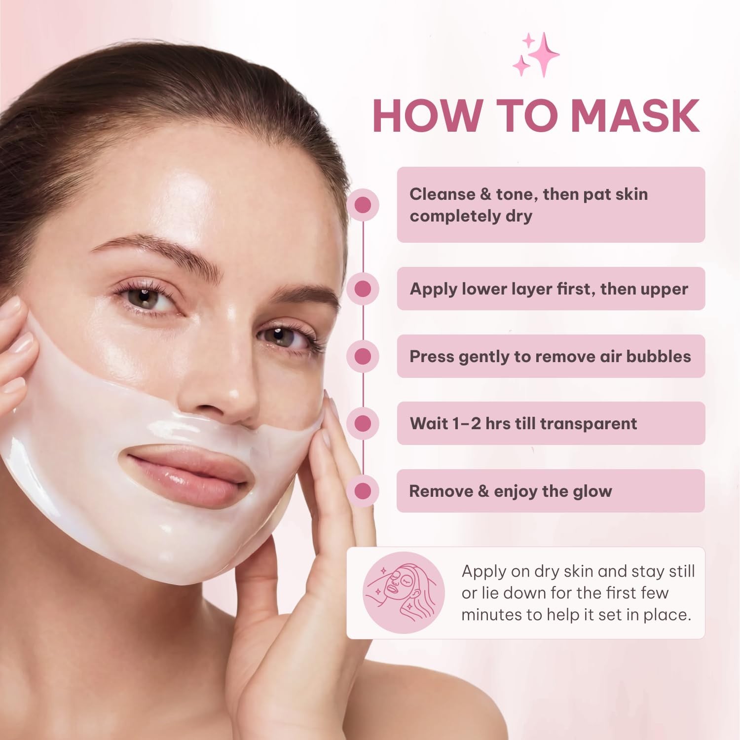 Bio-Collagen Face Mask Overnight – Hydrating Korean Sheet Mask – Niacinamide