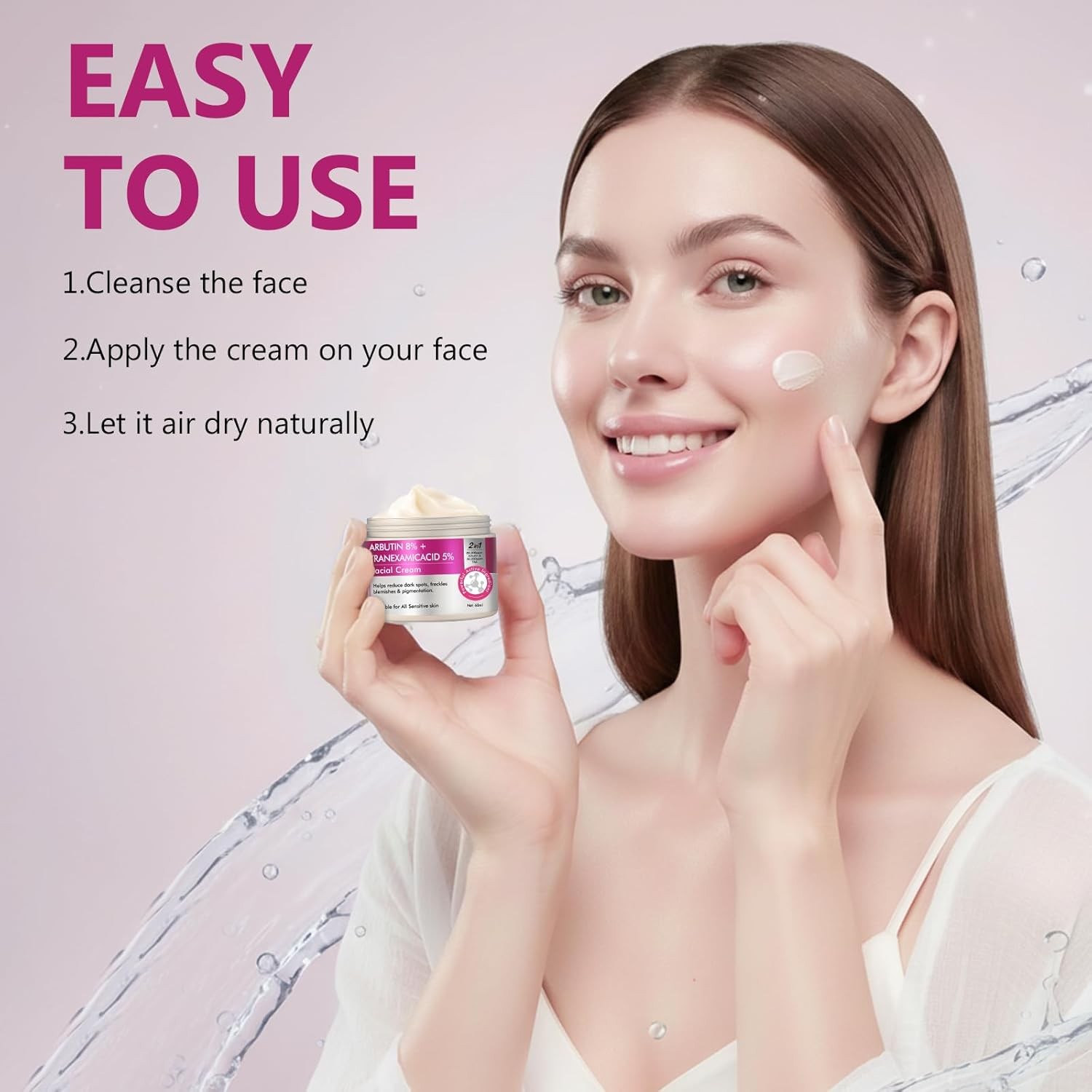 10-Pack Arbutin 8% & Tranexamic Acid 5% Cream – Fade Dark Spots, Freckles, Blemi