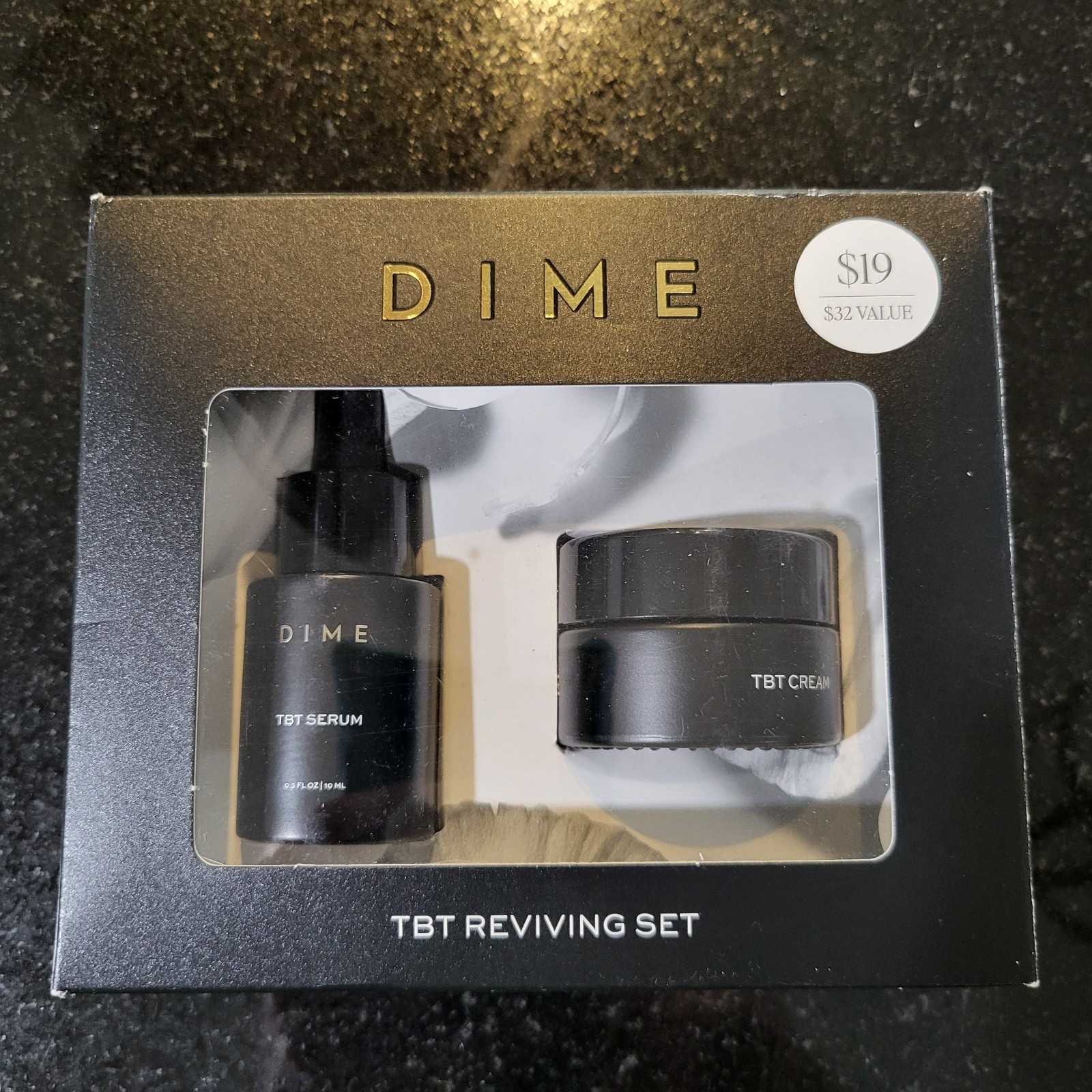 DIME Anti-Aging 10mL TBT Serum and 15 mL TBT Cream Set – NIB