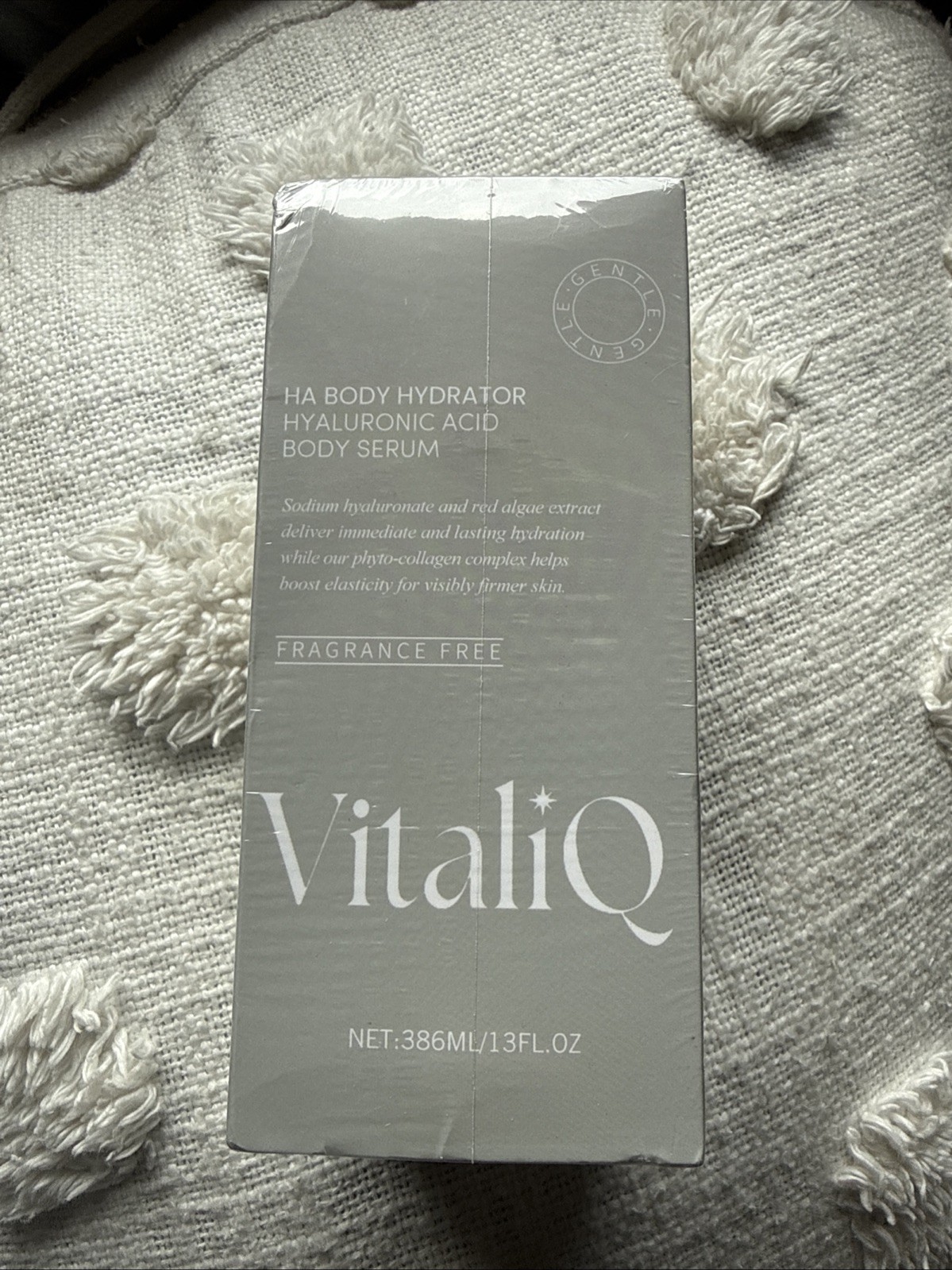 Vitaliq HA Hydrator Hyaluronic Acid Body Serum 13 fl oz New in Sealed Box