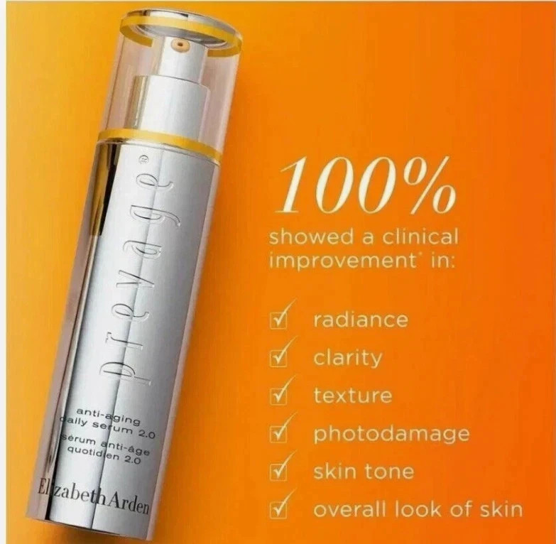 Elizabeth Arden Prevage Anti-Aging Daily Serum 2.0 – 1.7 oz -New In Sealed Box