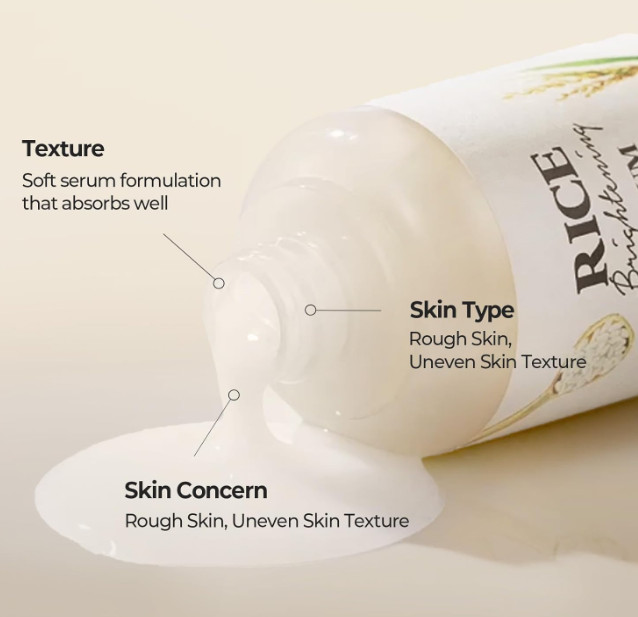 Skinfood Rice Brightening Serum (55 ml) Authentic & Trusted U.S. Seller