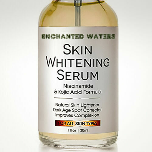 Skin Whitening Lightening Brightening Serum Kojic Acid Dark Spot Bleaching Cream