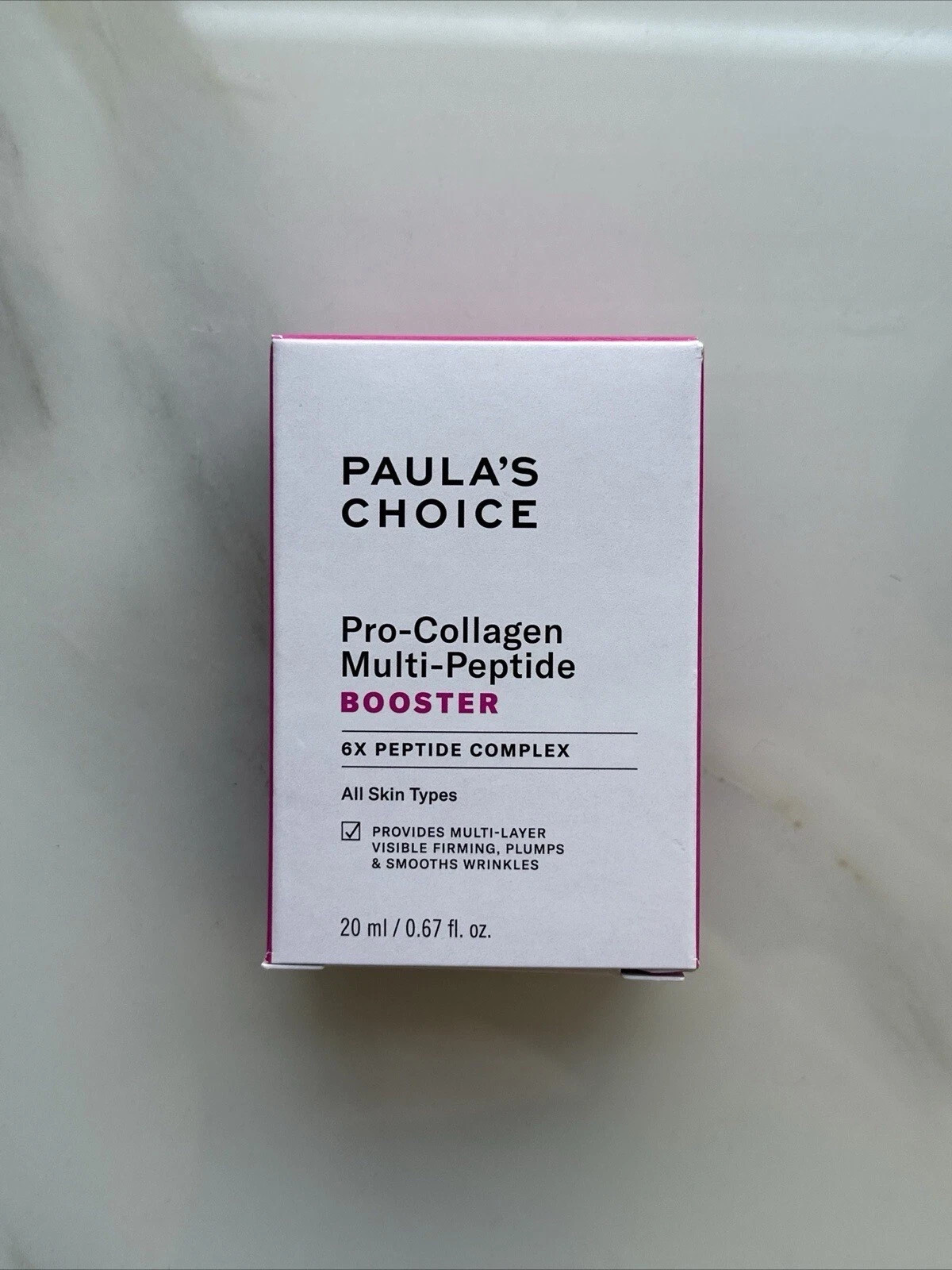Paula’s Choice Pro-Collagen Multi-Peptide Booster 6x Peptide Complex 20mL NIB R4