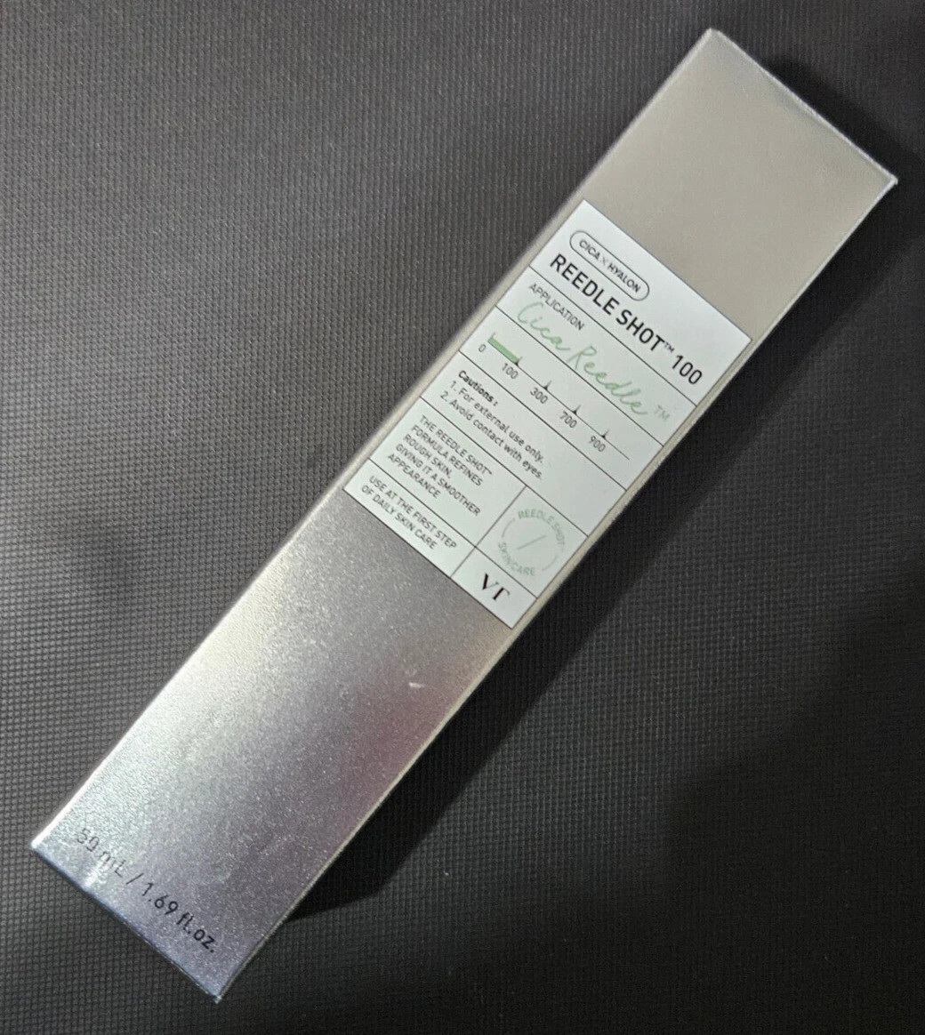 VT Cica Reedle Shot 100 CICAxHYALON 50mL Korean Skincare New Exp 2027