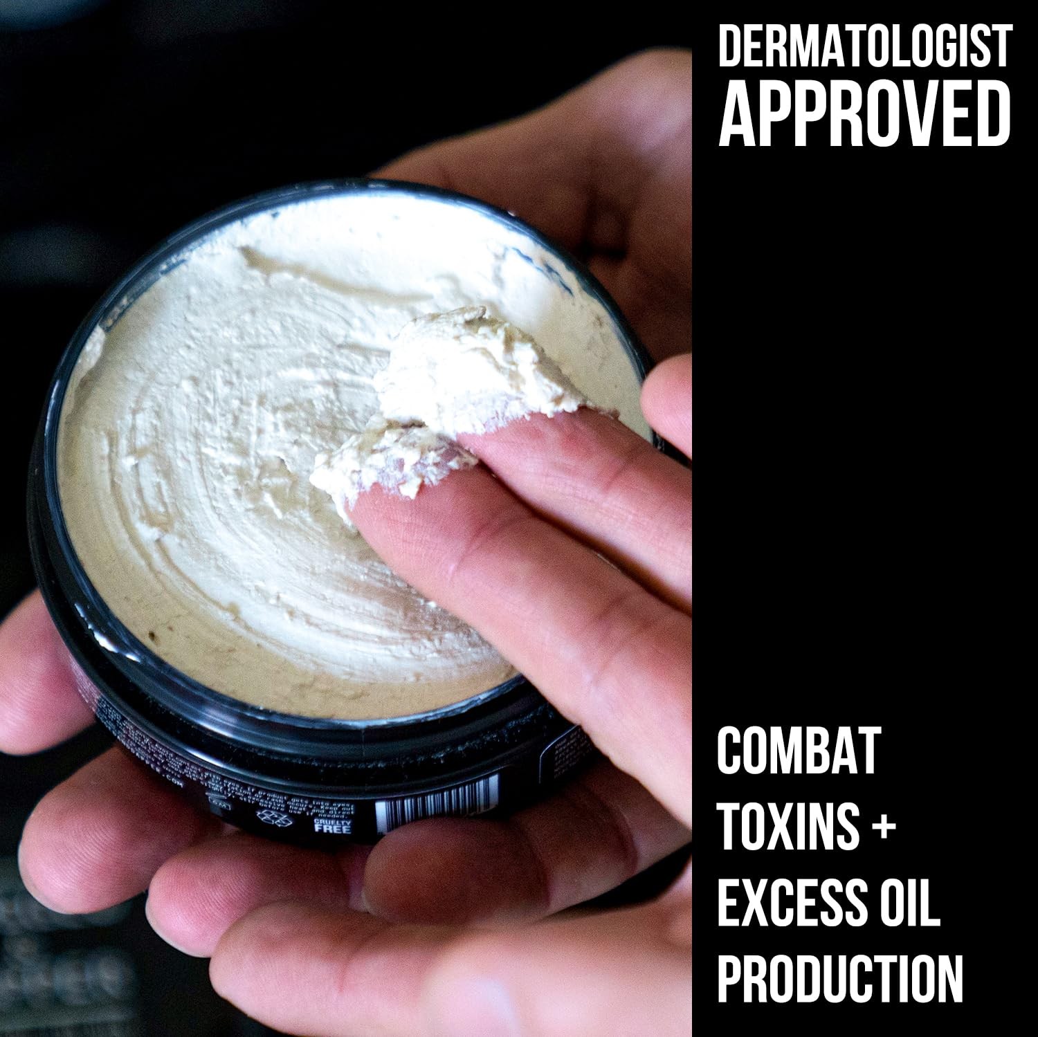 – Premium Face Mask for Men – Deep Pore Cleansing Treatment – with Kaolin Cla…