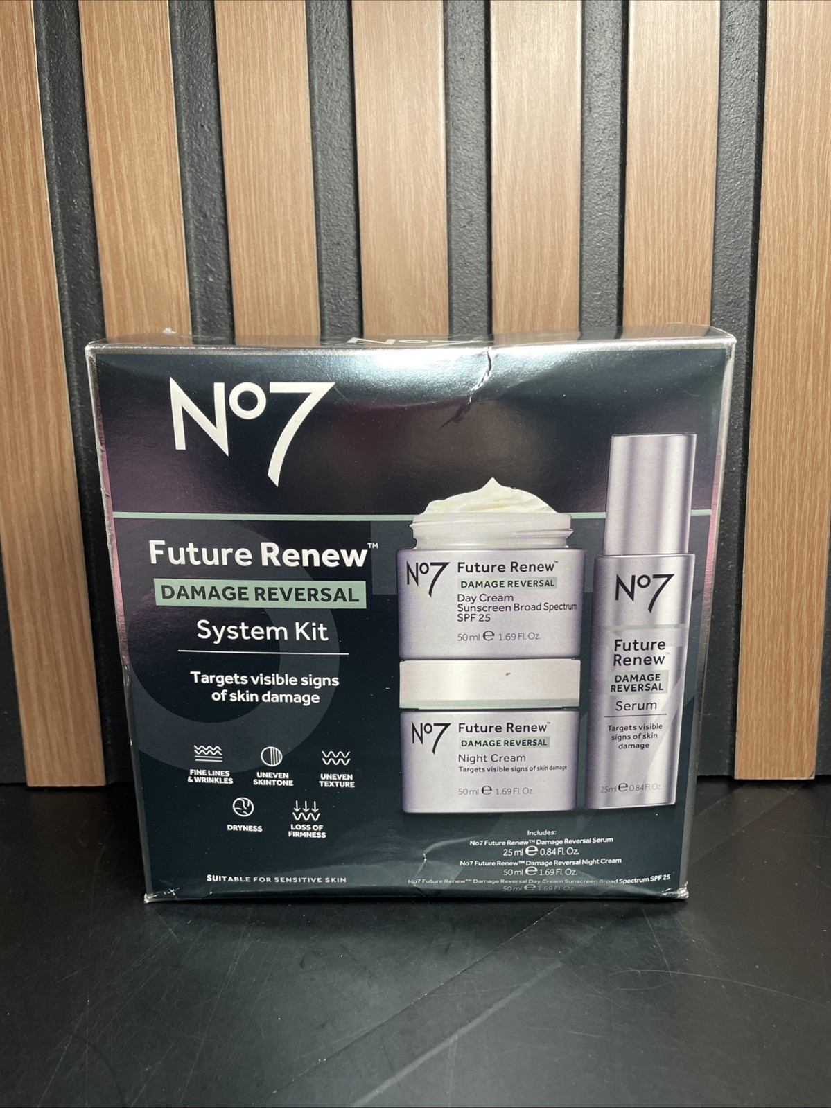 No7 Future Renew Damage Reversal System Kit Wrinkles Firm Uneven Texture (4736)