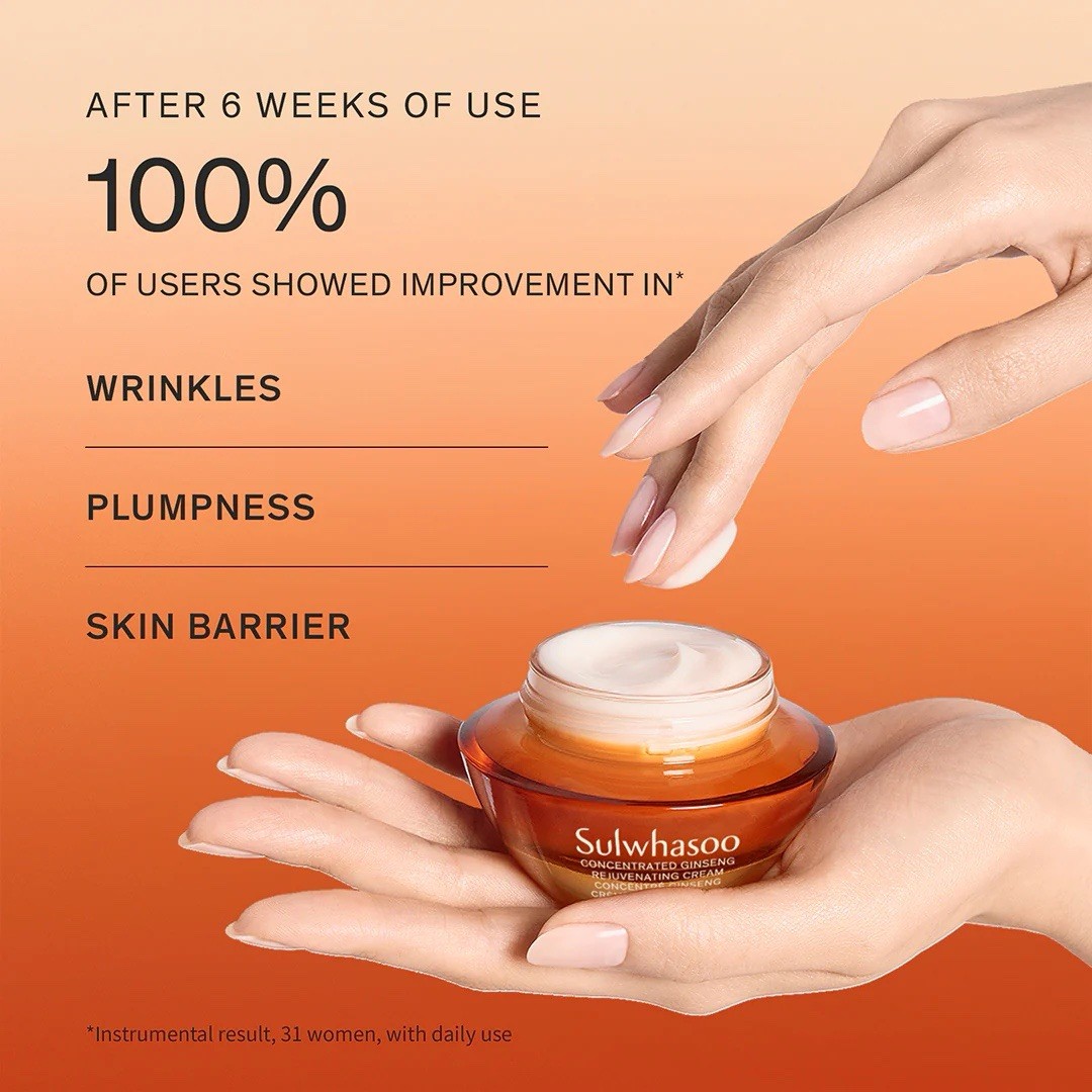 Sulwhasoo Concentrated Ginseng Rejuvenating creame perfecting rich set 5 item